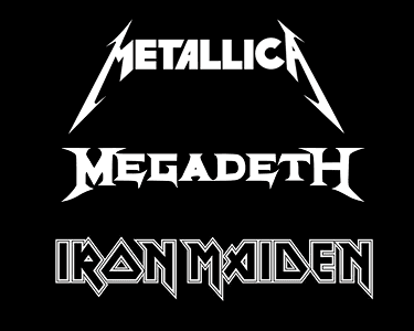 alt_im: METAL TRIO - Iron Maiden, Megadeth & Metallica (Vic)